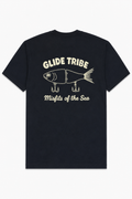 Glide Tribe Classic Tee - Graphite Black