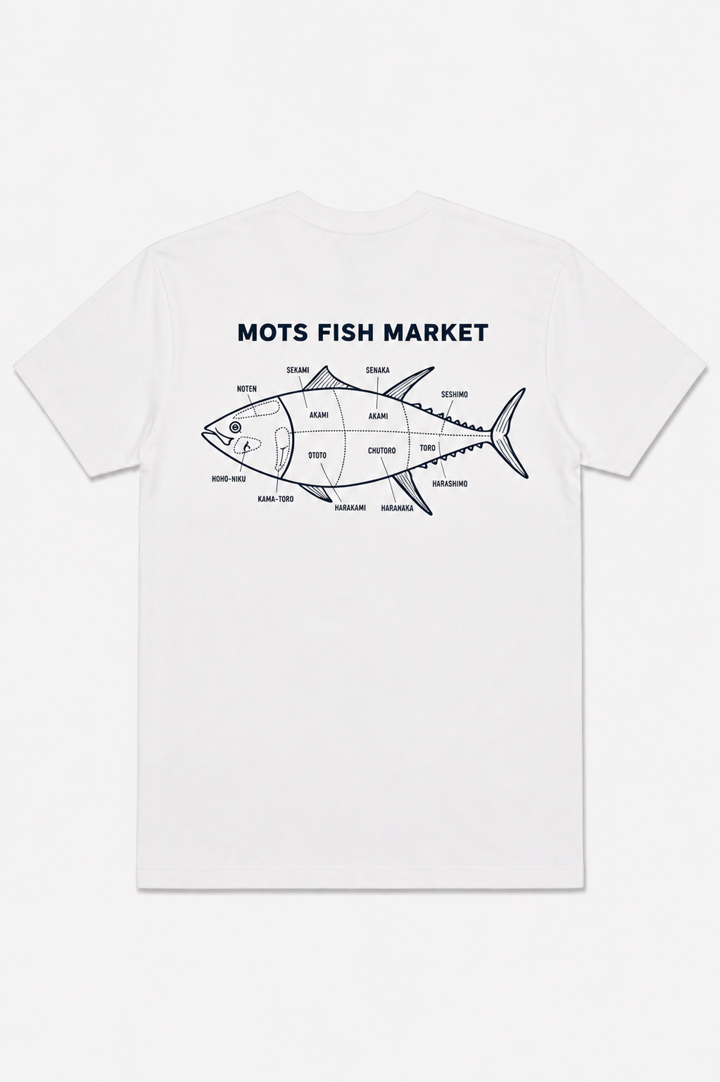 Sushi Cuts Tee - White