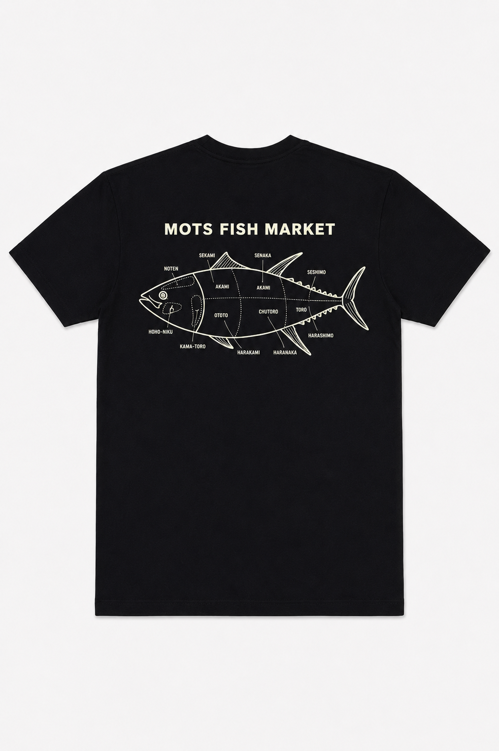 Sushi Cuts Tee - Black