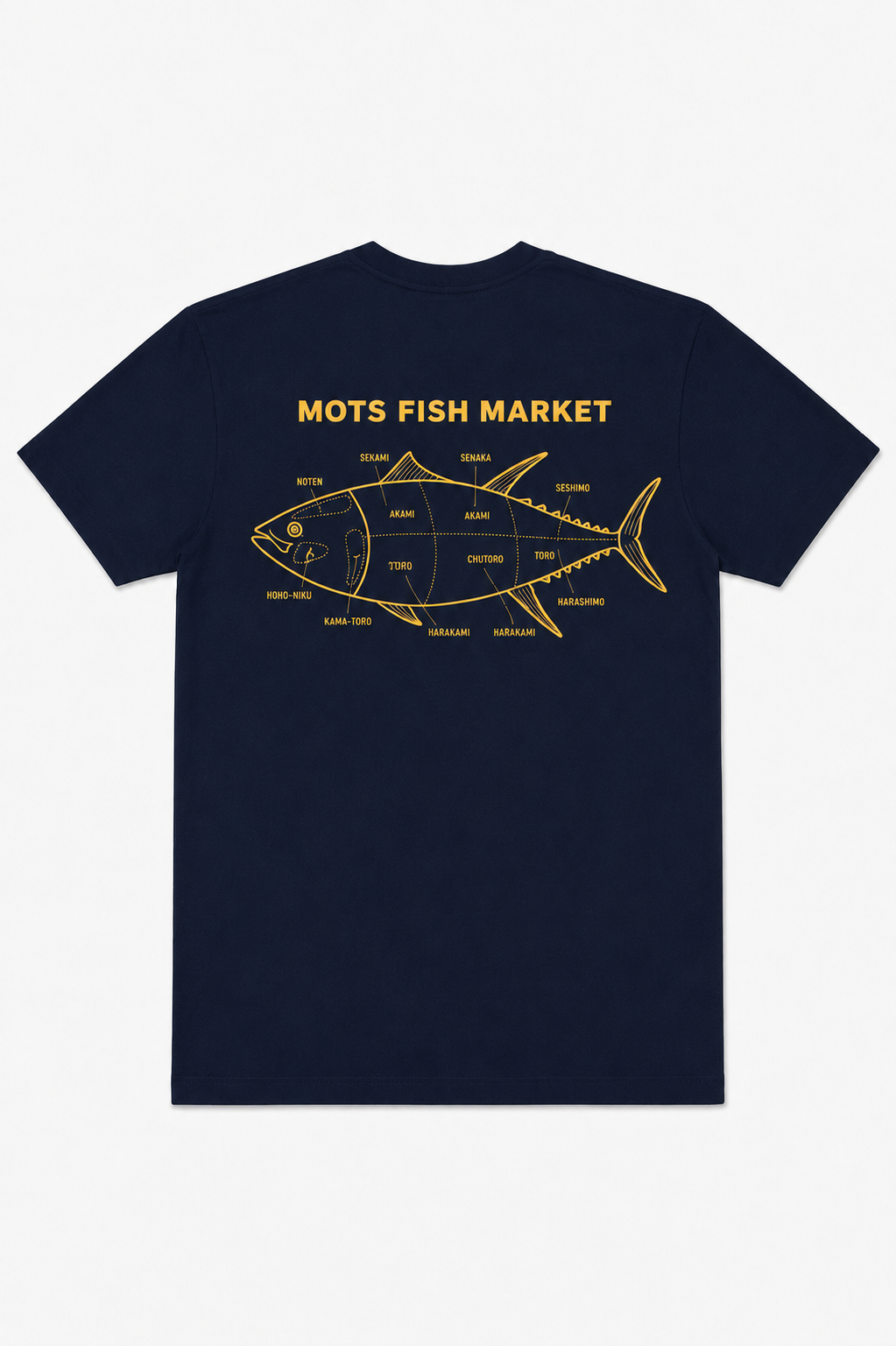Sushi Cuts Tee - Midnight Navy